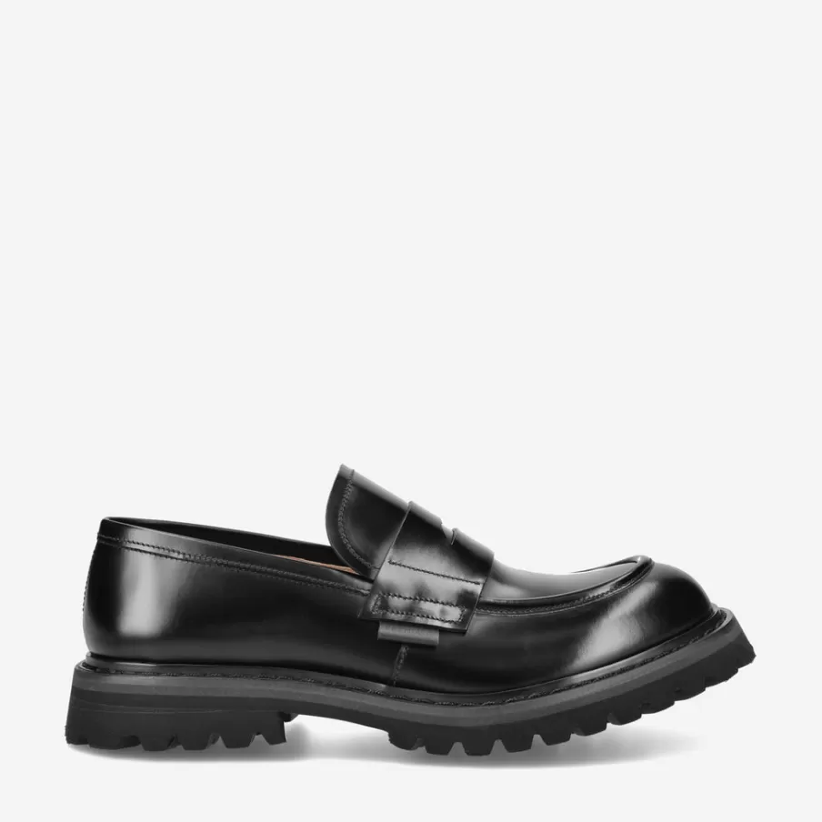 Store Bridge 32019B Brushed Leather Moccasins Man Loafers