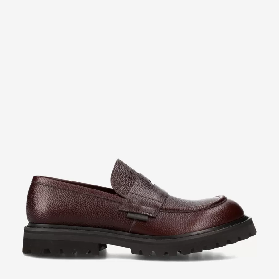 Cheap Bridge Moccasins 32019C In Calfskin Man Loafers