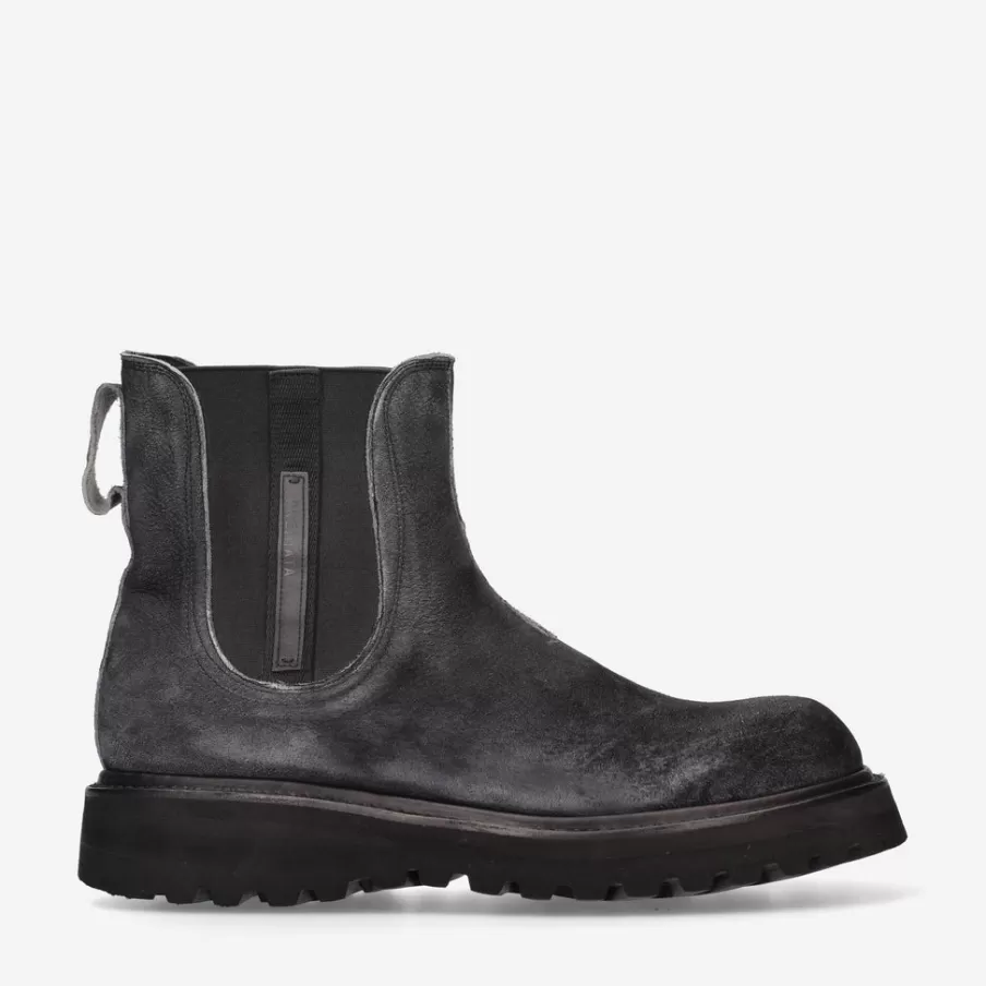 Shop Chelsea Boots 31919Yb In Suede Man Ankle Boots