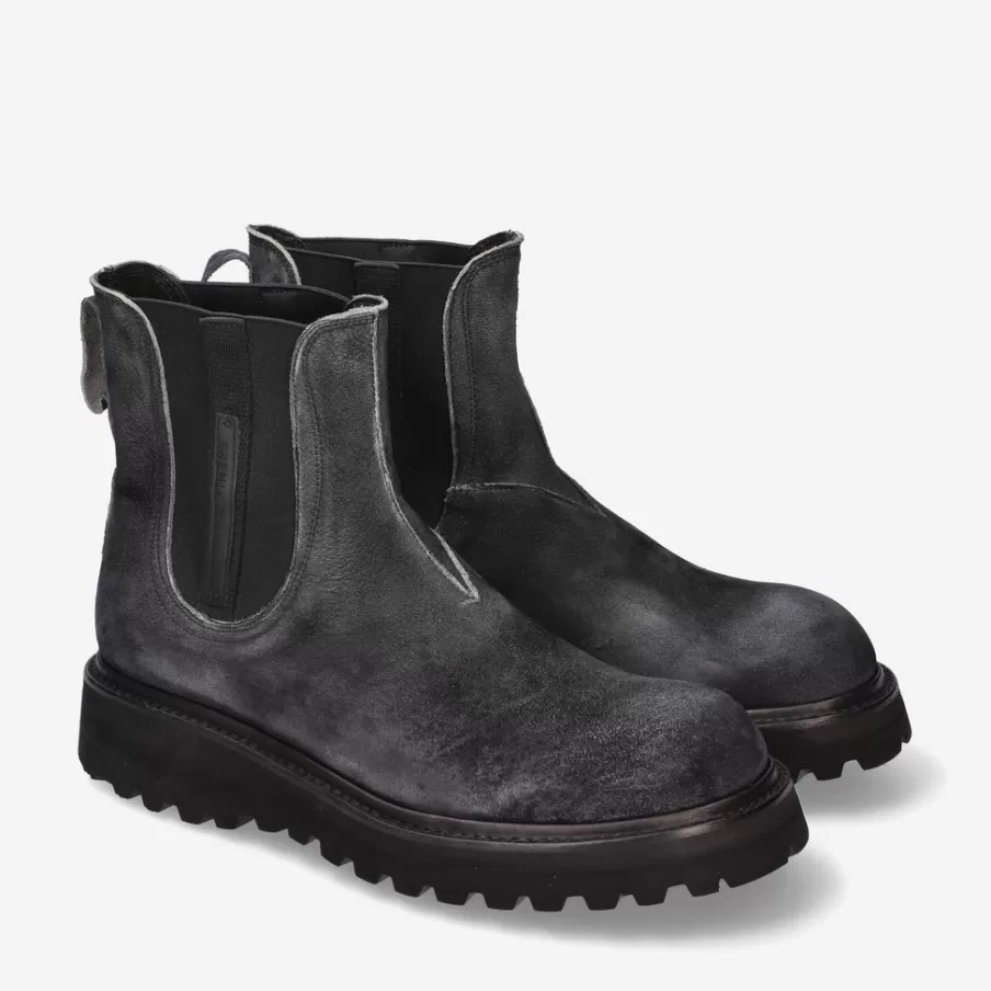 Shop Chelsea Boots 31919Yb In Suede Man Ankle Boots