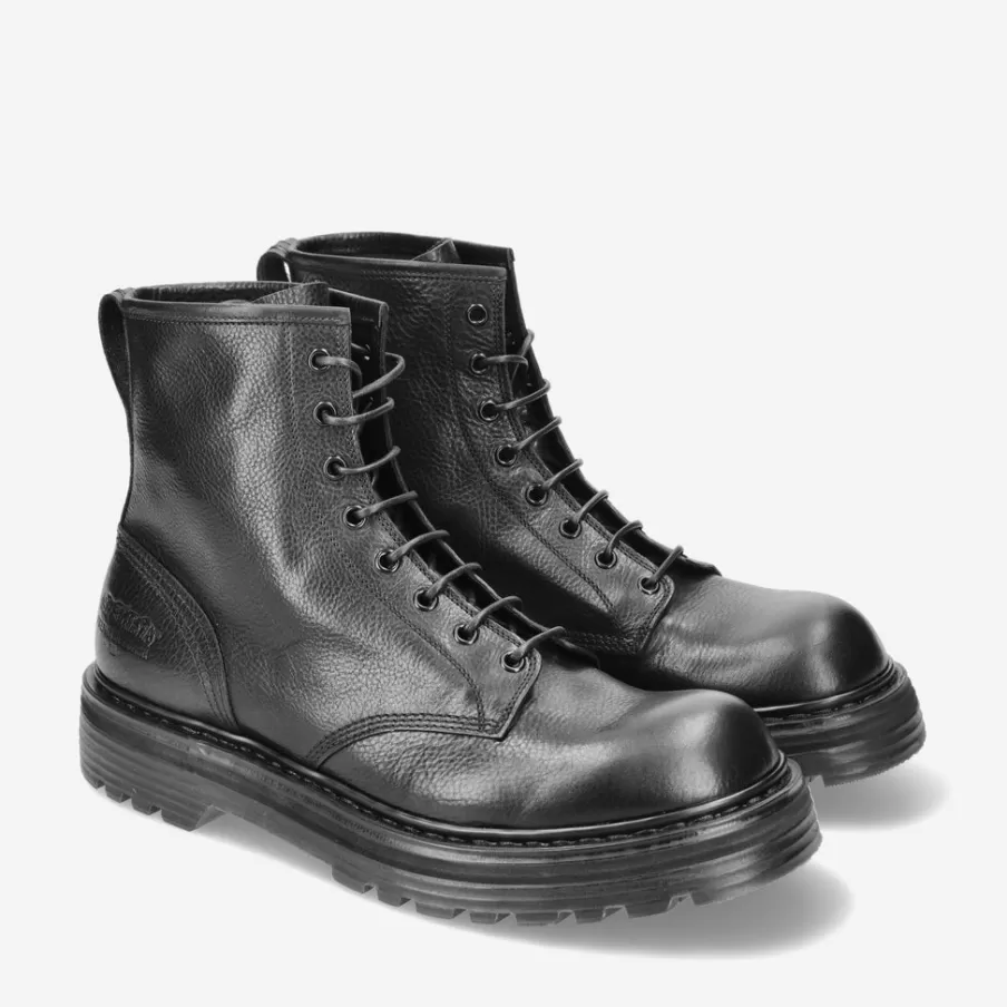 Shop Combat Boot 31543B In Calfskin Man Ankle Boots