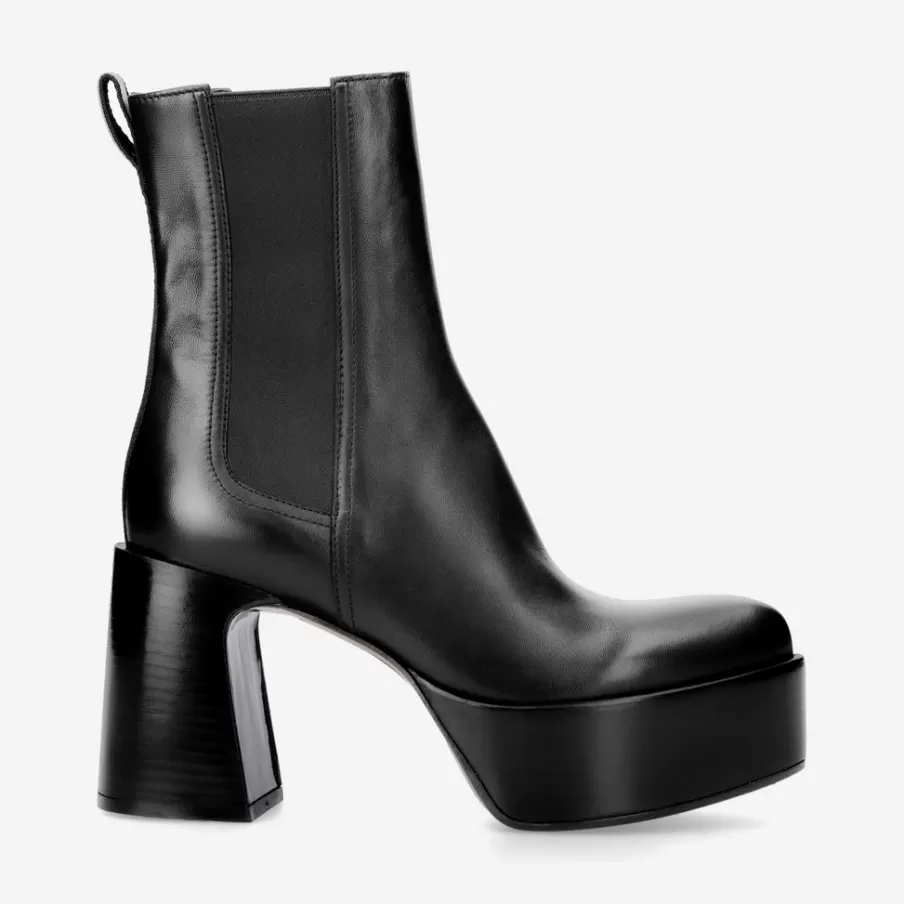 Outlet Dobao M6571A Calfskin Ankle Boots Woman Ankle Boots