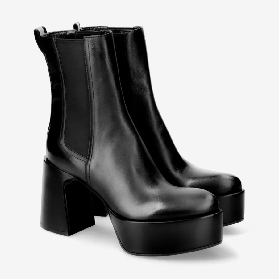 Outlet Dobao M6571A Calfskin Ankle Boots Woman Ankle Boots