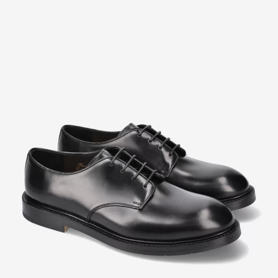 Cheap Lace-Up Shoes 32102A In Matt Brushed Leather Man Derby