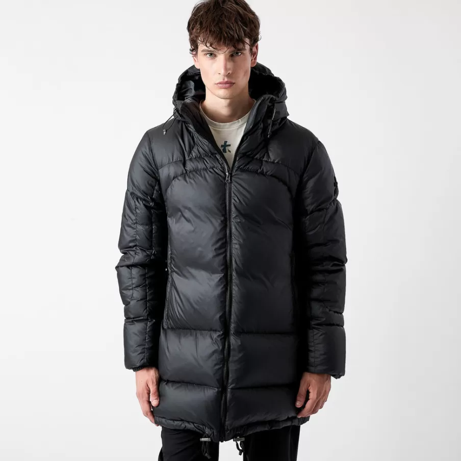 Cheap Long Down Jacket Pr211P10 In Nylon And Feather Man Jackets