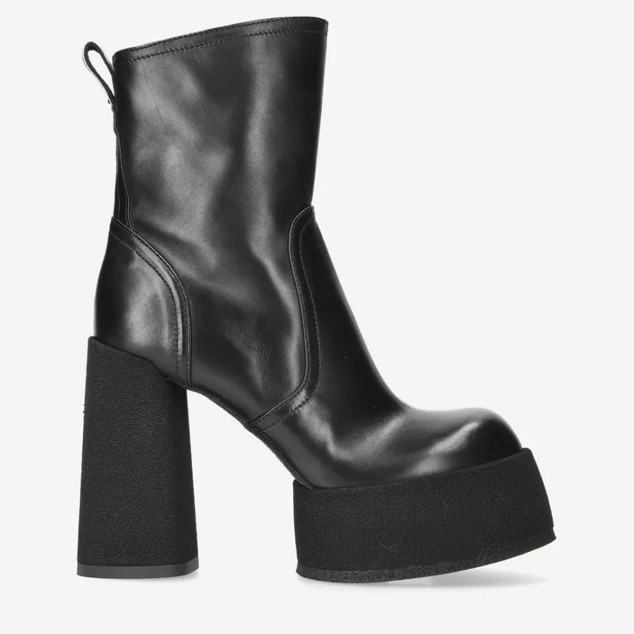 Online M6321E Brushed Leather Ankle Boots Woman Ankle Boots