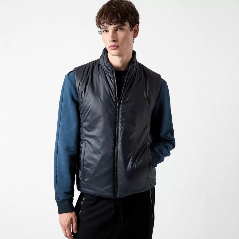 Discount Pr208P31 Nylon Vest With Zip Man Jackets